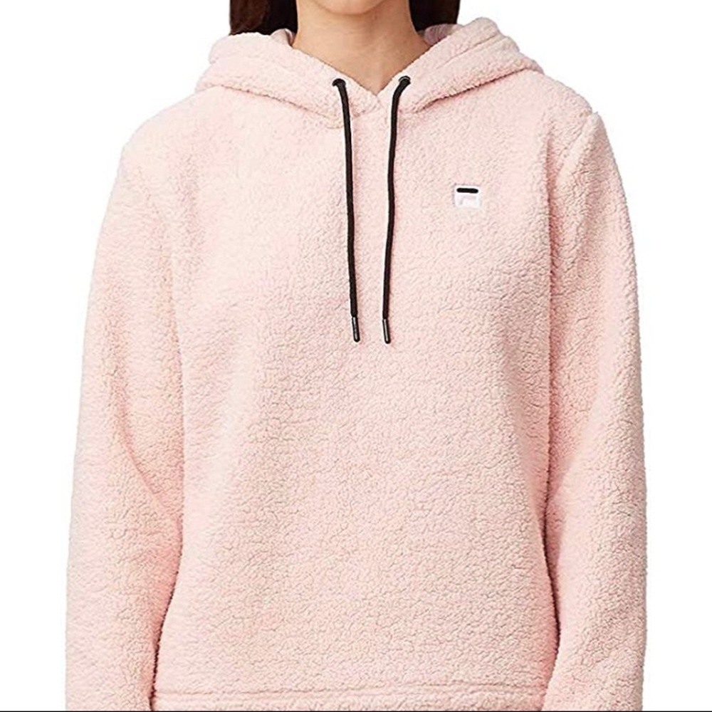 FILA Sherpa pullover with hood